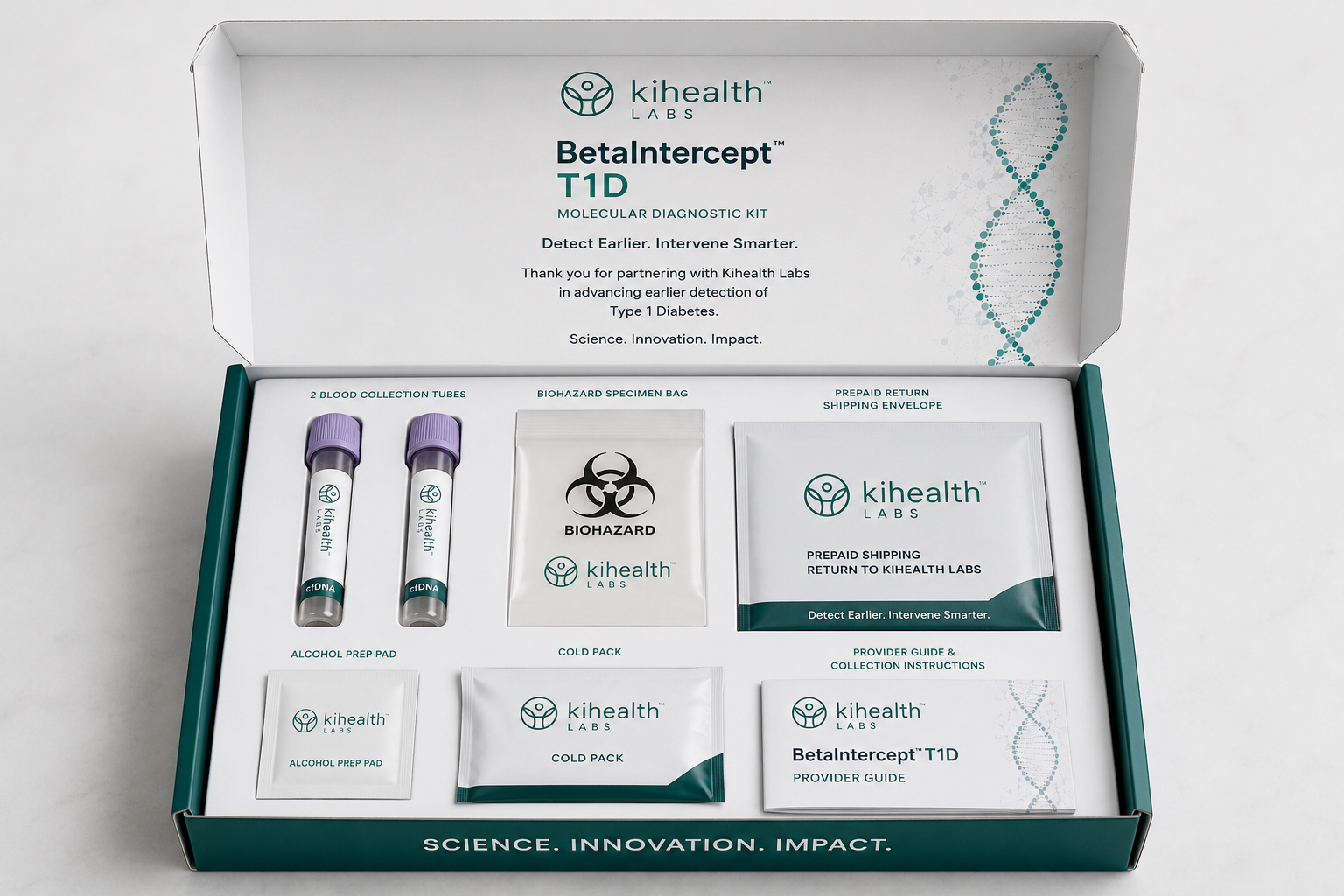 BetaIntercept™ T1D kit contents